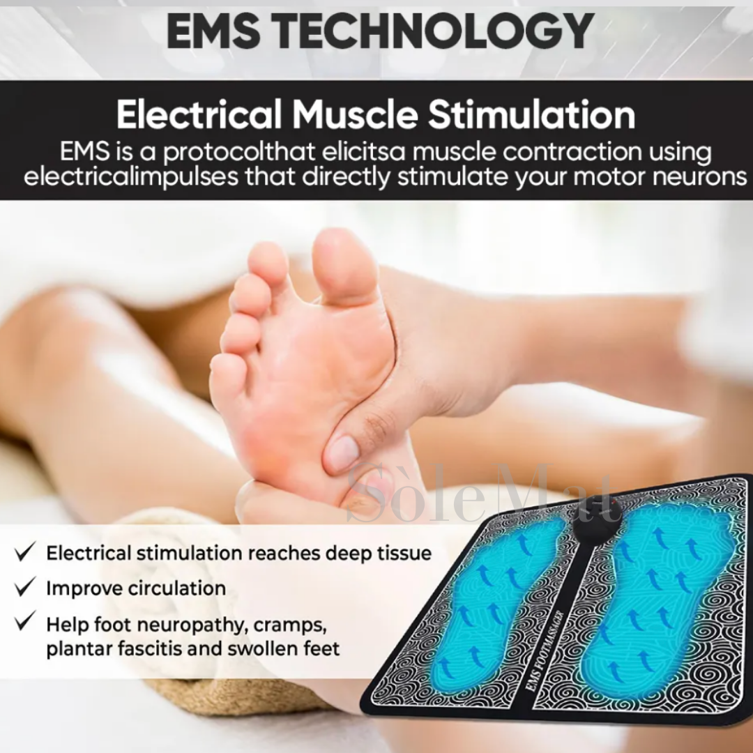 The SoleMat™ EMS Foot Massager